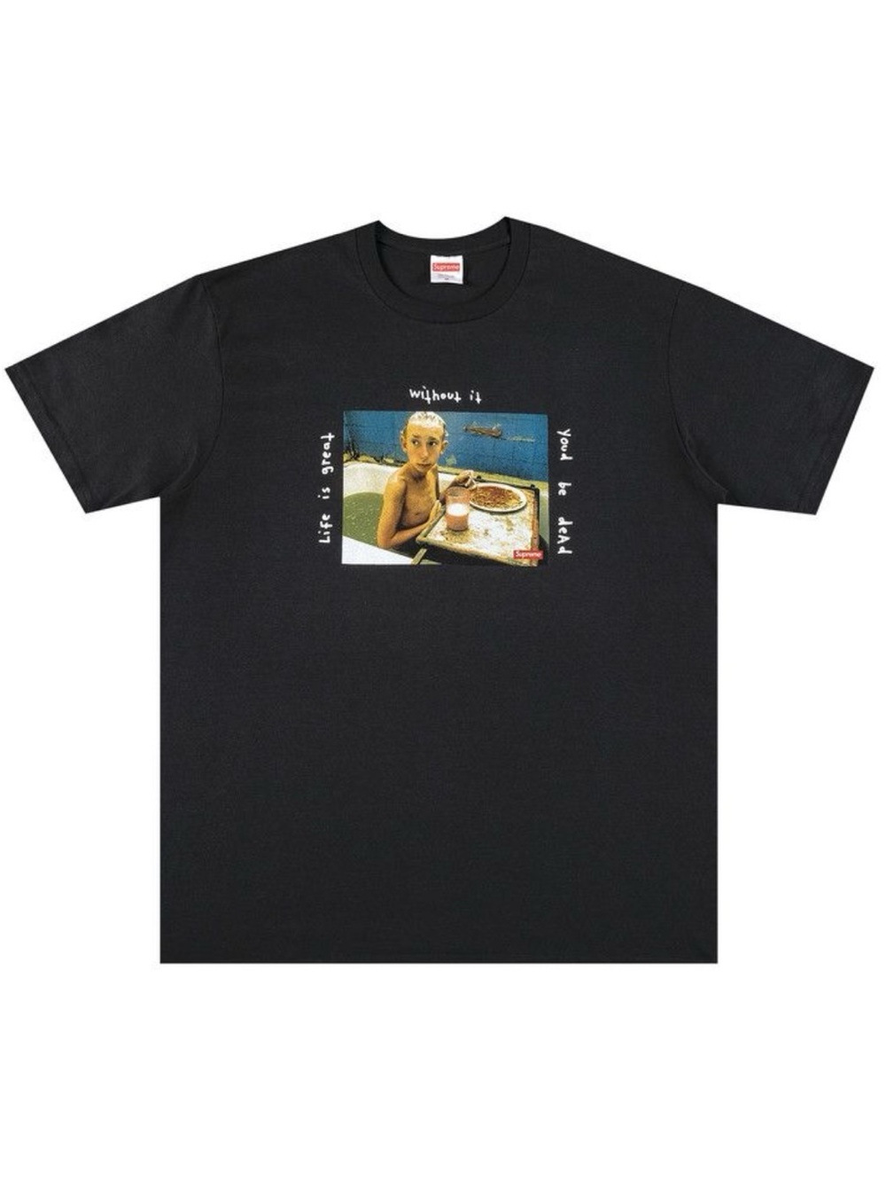 Supreme gummo bathtub tee black